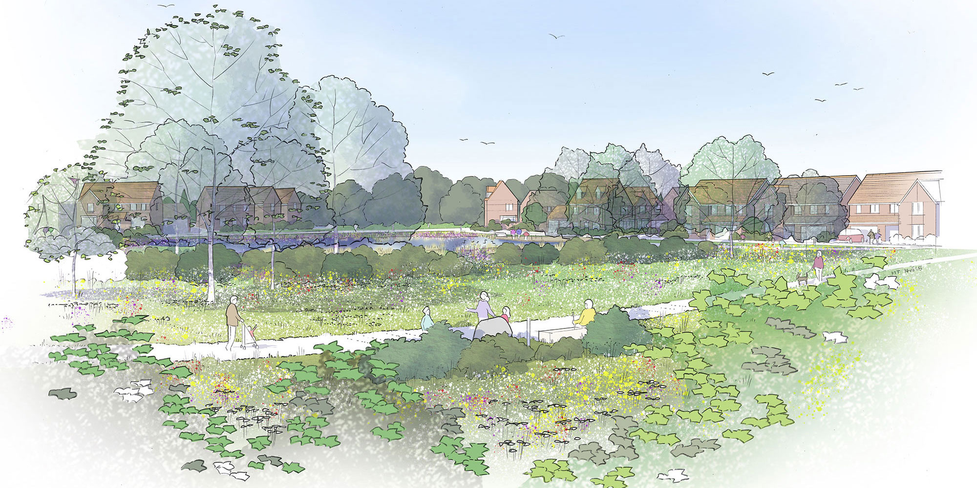 Illustrative view of the proposed Nature Park
